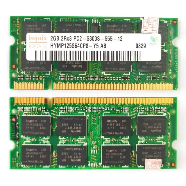 DDR2 2GB PC2-5300ほか4枚セット PC2-5300 DDR2 667 mhz Type RAM,DDR2 667MHz SODIMM 4GB Kit (2GBX2