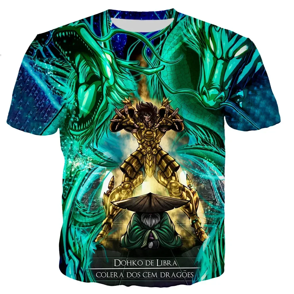 

hot salling Saint Seiya T Shirt Men/women 3D Printed T-shirts Casual Harajuku Style Tshirt Streetwear Tops Dropshipping 6XL