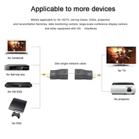 Mini Video Extender HDMI-compatible to RJ45 4K HDTV 1.4 Up to 30M Extension to RJ45 Over Cat 5E/6 Network LAN Ethernet Adapter - Image 3