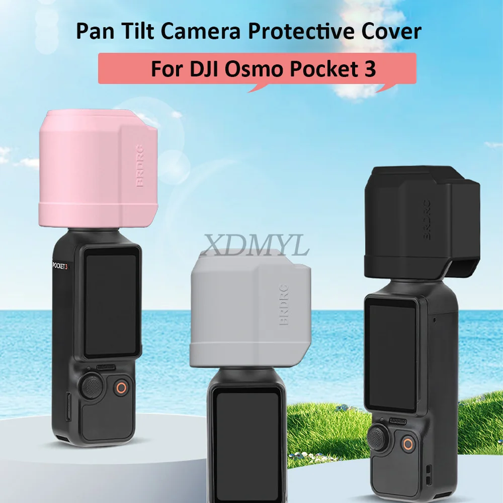 Silicone Lens Cover For DJI Osmo Pocket 3 Anti-collision Screen Protective Dustproof Case Handheld Gimbal Camera Accessories