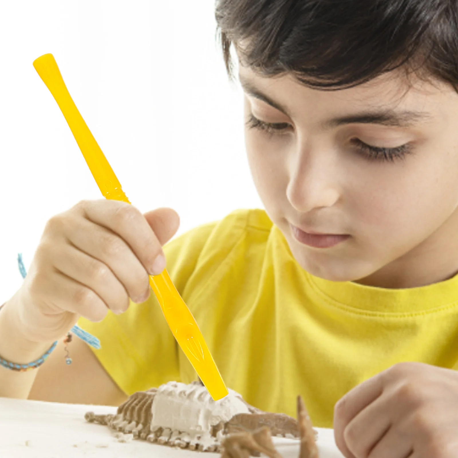 

21Pcs Fossils Excavation Tools Dinosaur Digging Hammers Chisel Brush Educational Science Kit