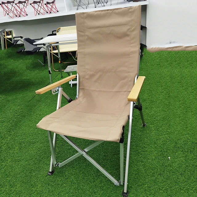 Silla Sillon Plegable Camping Respaldo Alto Reforzad Kushiro