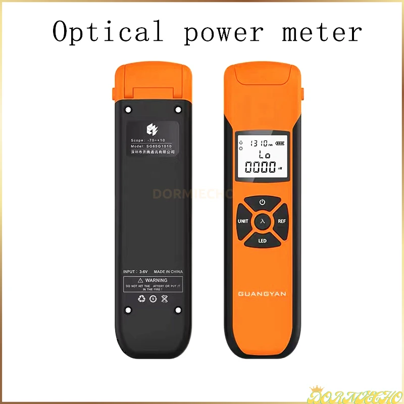 

OPM G10 Lithium Battery High Precision Rechargeable Battery FTTH Fiber Optic Power Meter With Flash Light OPM FC/SC/ST