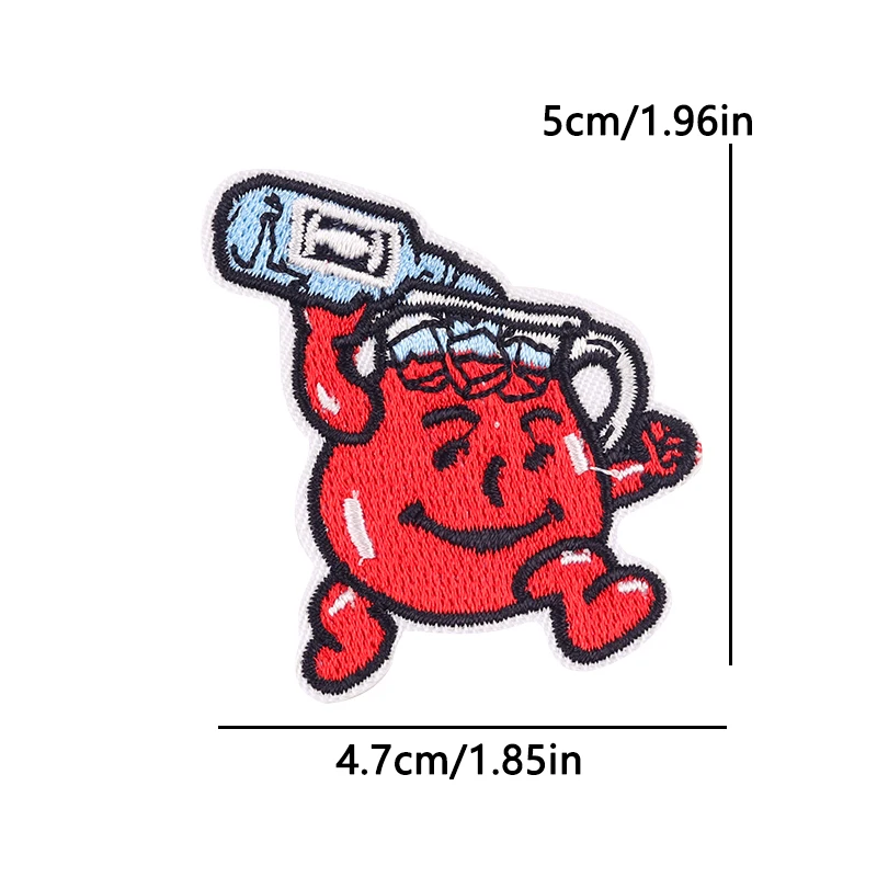 Animal Cat Possum Fox Patch Cartoon Embroidery Patch Iron On Patches For Clothing Thermoadhesive Patches On Clothes Sewing Badge
