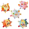 Baby Hand Grasp Ball Animal Cognition Hand Grasp Rattle Parent Child Interactive Toys Baby Toys 0 12 Months Soft Sensory Toy 6