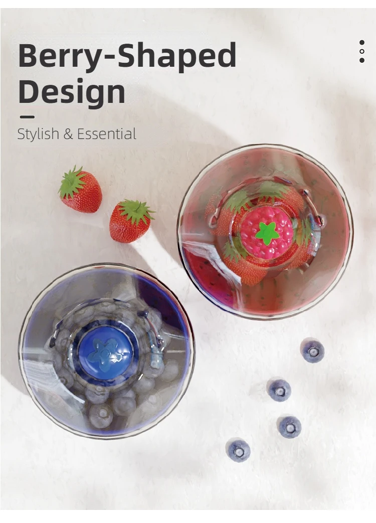 Joie Berry Colander Pod Obstschale mit Sieb und Deckel - Doppelschichtiger Lebensmittelbehälter für Frische zum Waschen und Lagern – Detail 9
