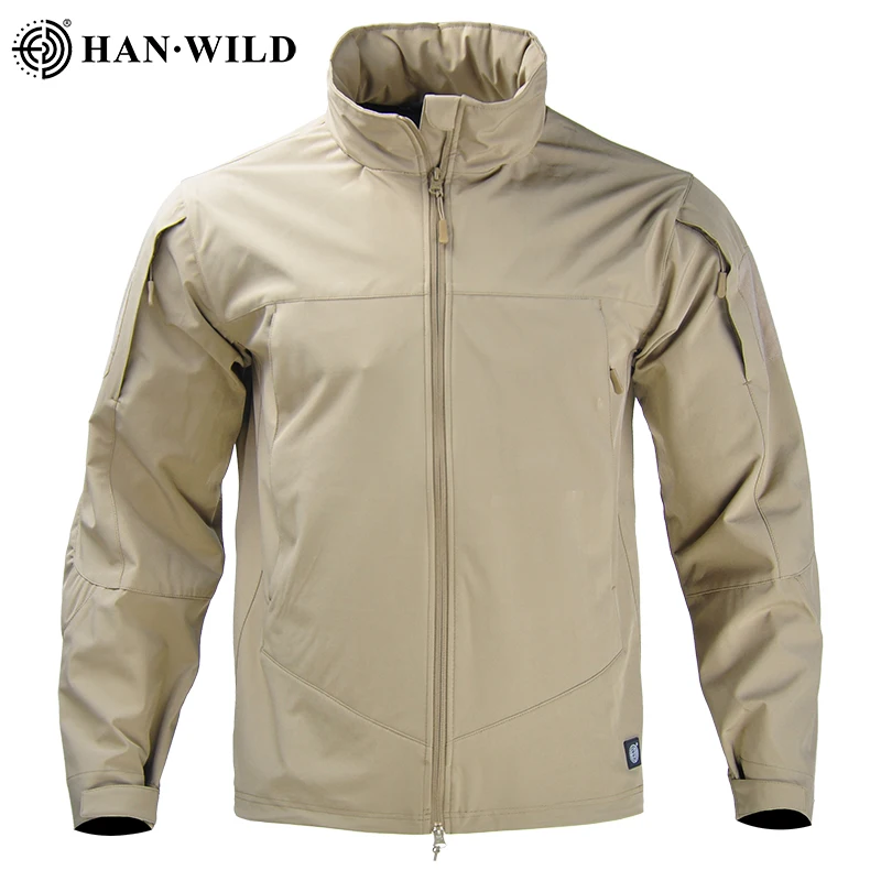 HAN WILD Men Tactical Jacket Combat Camo Airsoft Army Military