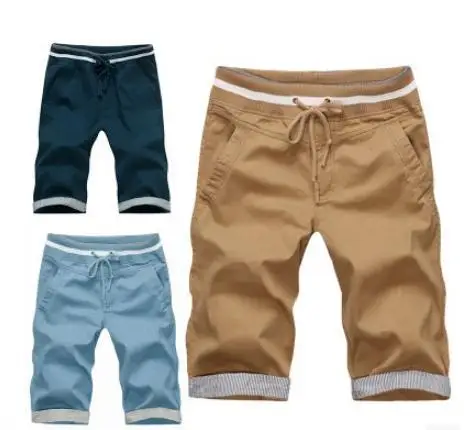 New 2022 Summer Shorts Male Loose Cotton Short Trousers Bermuda Masculina Men Breeches Thin Casual Cargo Shorts Mens Boardshorts