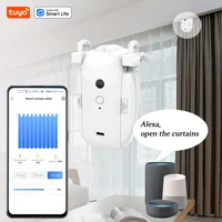 Tuya Smart Wi-Fi Curtain Robot รางม่านอัตโนมัติ T&U พร้อมเกตเวย์ ควบคุมผ่านแอปและเสียง (Alexa/Google) รางยาว 10 เมตร รับน้ำหนักได้ 8 กิโลกรัม เปิดได้สองด้าน 3