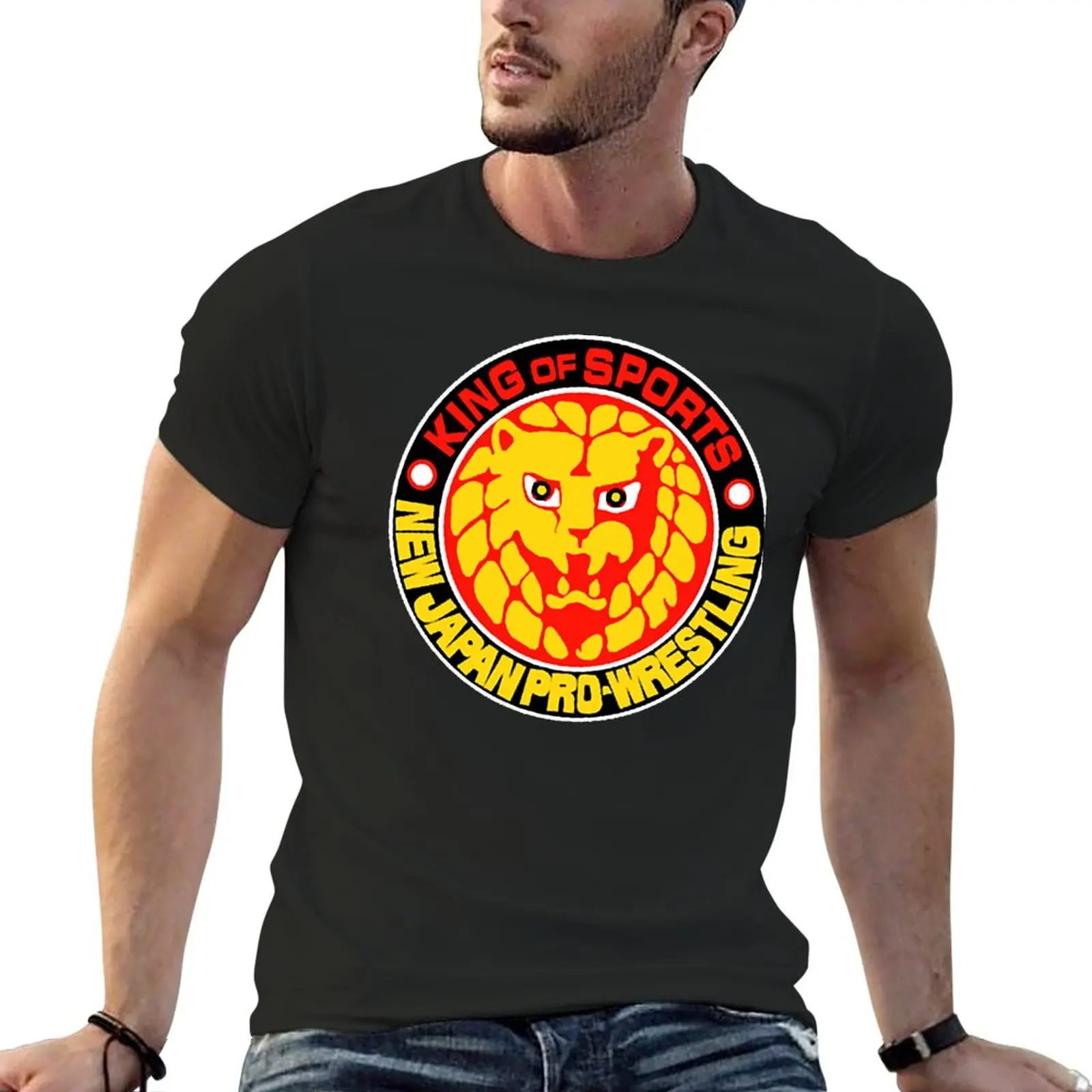 

New Japan Pro Wrestling T-Shirt t-shirts man new edition t shirt Blouse oversized t shirt mens tall t shirts