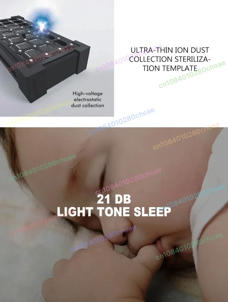 Wifi House Heat Recovery System Recuperator Fresh Air System for Ventilation Cen