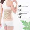 0.2cm Ultra Thin Modal Mugwort Waist Belt - Elastic Abdominal Warmer, Stomach Support, Belly Wrap - Breathable, Comfortable 4