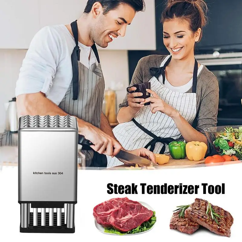 

Meat Tenderizer Hammer Steak Hammer Mallet Aluminum Alloy Steak Metal Tenderizer Tool for Pounding Beef Steak Meat Hammer