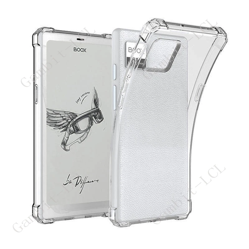 Clear TPU Soft Cover with Back Ring Holder and Anti-Fall Protection