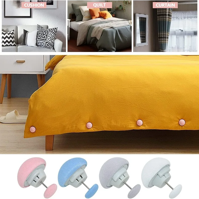 Bed Sheet Holder Clips Non Slip Duvet Pin Buckles Cushions