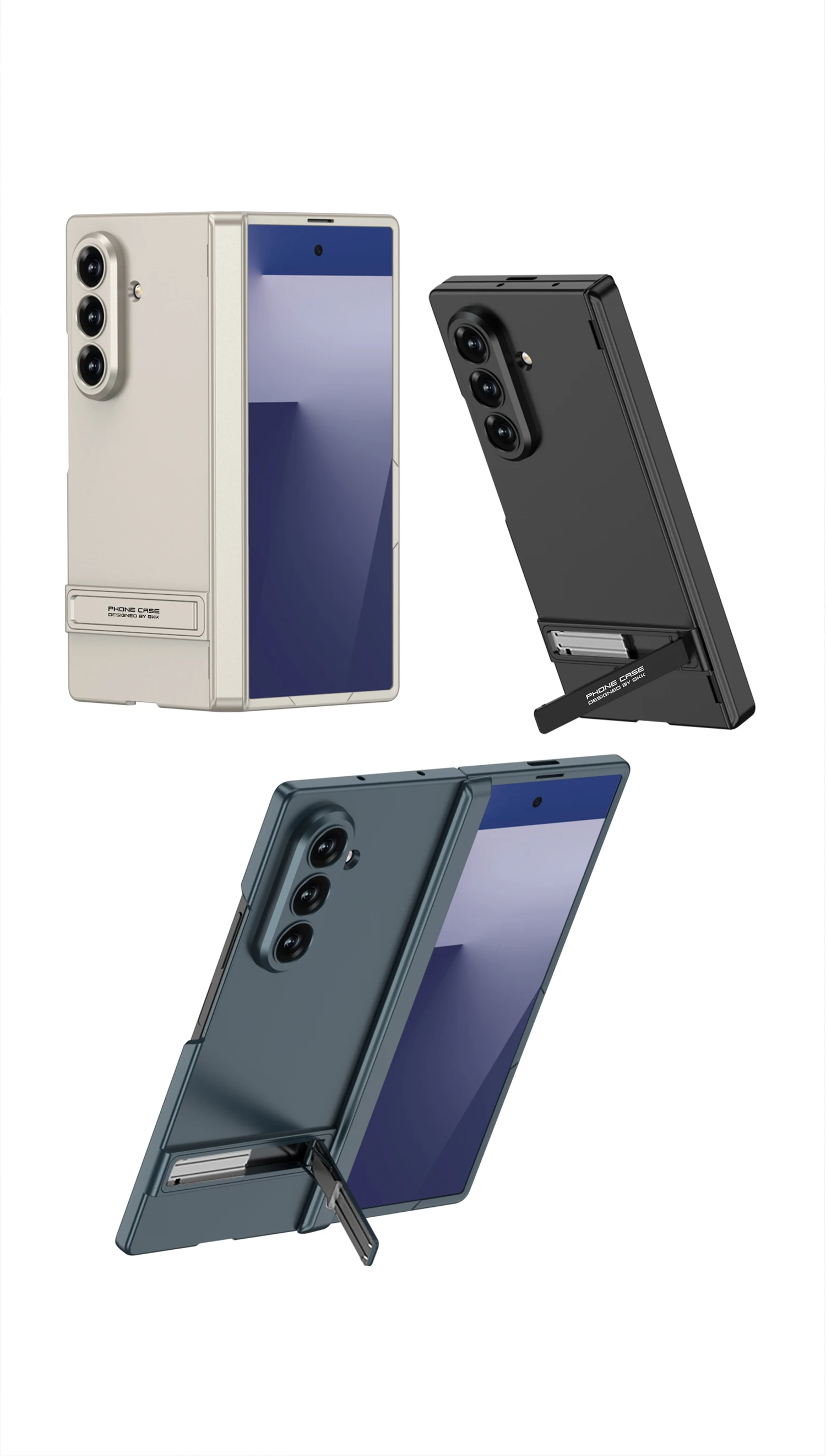 Magnetic All-included Hinge Case For Samsung Galaxy Z Fold 7 Shockproof Armor Pl