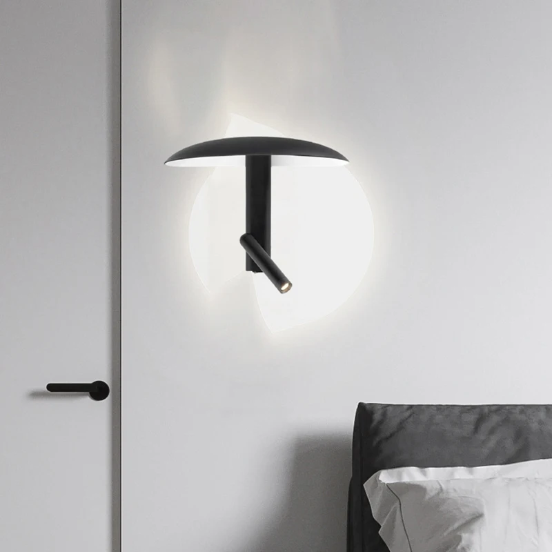 Italian Creative Iron Hat Rotatable LED Decor Home Wall Lamp Bar Bedroom Foyer Dining Room Lighting Fixtures