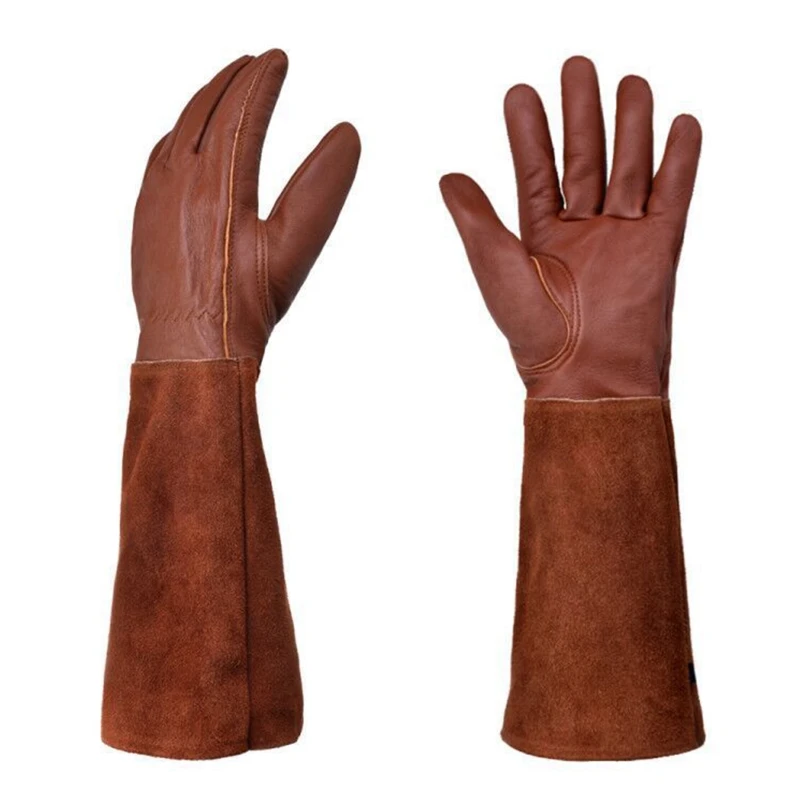 

Anti-puncture Rose Pruning Floral Gauntlet Garden Gloves Non-slip Labor for Protection Gloves Gifts For Women and Men
