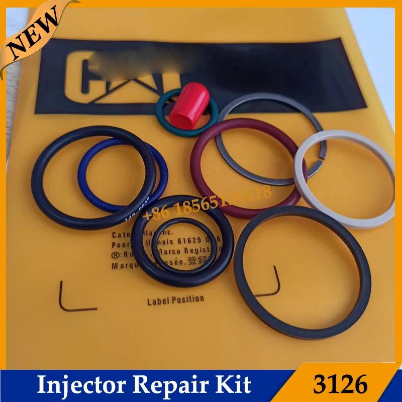 CAT 3126 Injector Repair Kits Sealing Ring Washer Oring Parts for
