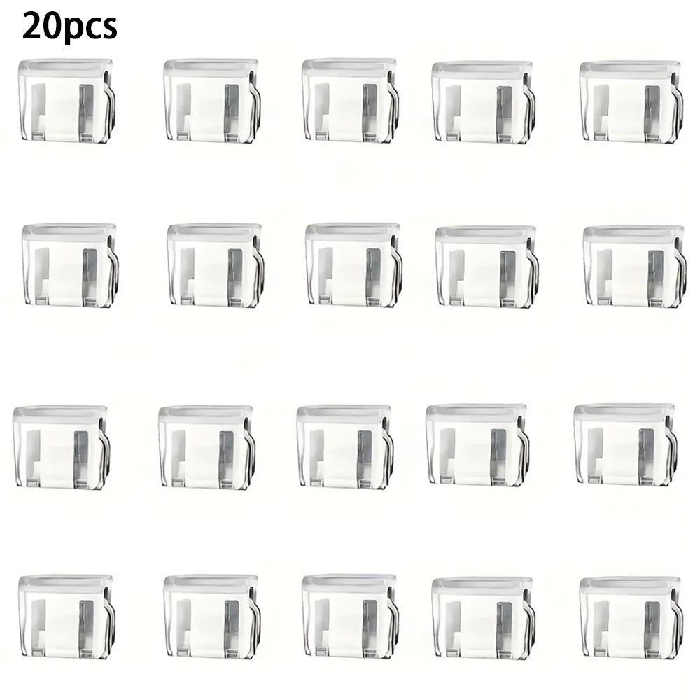 Pants Hem Shortening Clips - No-Sew, Non-Slip, Transparent & Decorative Solution