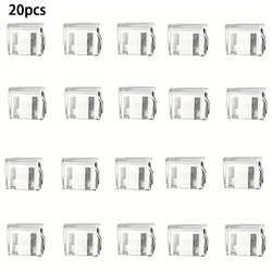 Pants Hem Shortening Clips - No - Sew, Non - Slip, Transparent & Decorative Solution (20 Pieces)