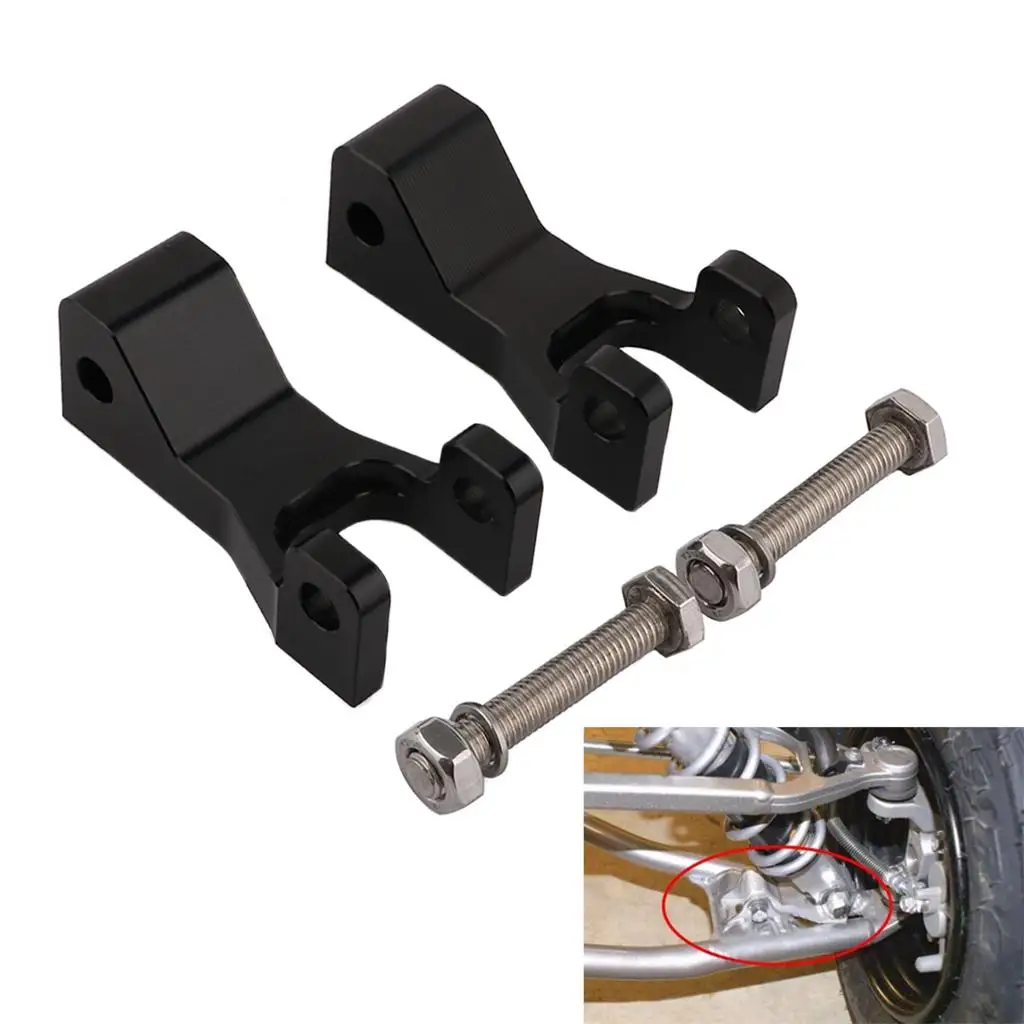 스즈키 LTZ400 용 전면 하강 키트, 오토바이 액세서리, 블랙