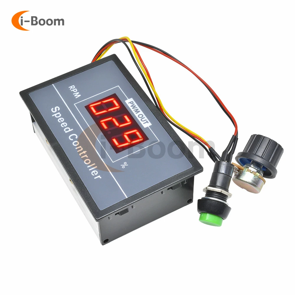 30A PWM DC Motor Speed Controller 6V-60V Digital LED Display Adjustable