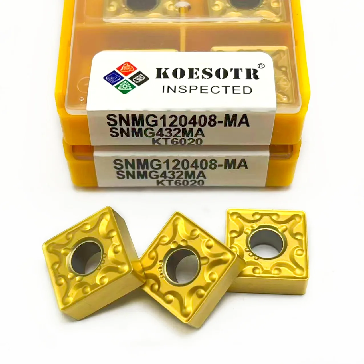 100% Original SNMG120404 SNMG120408 MA KT15 KT6020 CNC Lathe