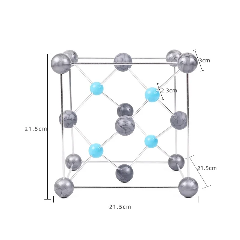 실리콘 카바이드 구조 모델 셀 고등학교 대학 화학 무기 결정 구조 및 특성 시연 교육