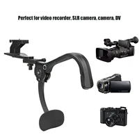 SR-500 Black Outdoor DSLR Camera Strap Photography Shoulder Shock Absorber Bracket Support Stabilizer Rig Shoulder Support Mount