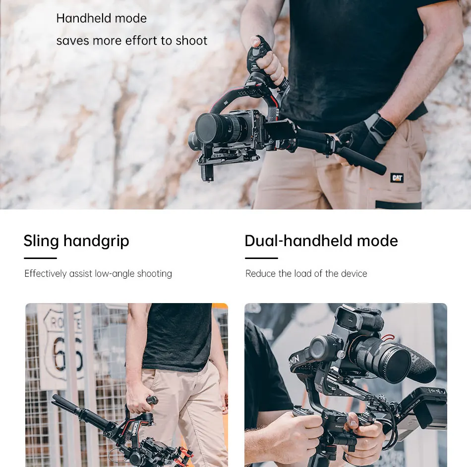 F22 Quick Release Top Hand Grip F22A3A12 All-round Camera Handle with Cold Shoe