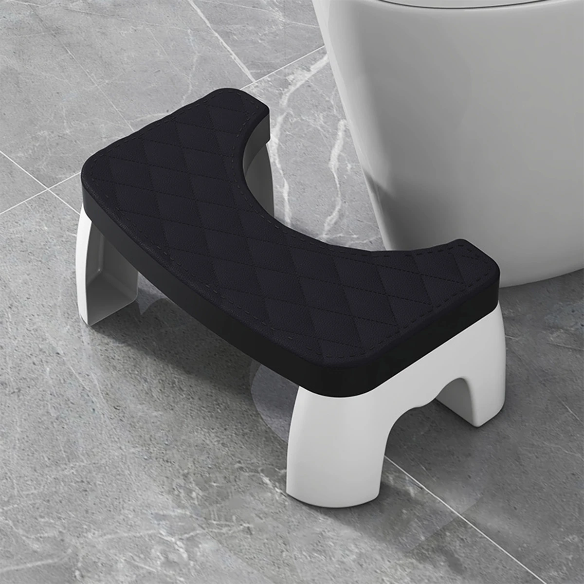 Toilet Seat Stool Portable Squat Stool Home Adult Bathroom Accessories Removable Non-slip 1 PCS toilet squat stool