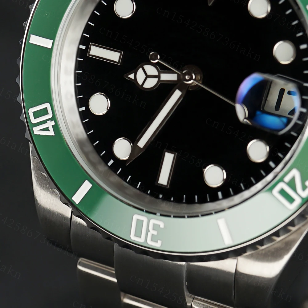 2022 Fashion New 40mm Men's Leisure Sports Sapphire Mirror Stainless Steel Material Waterproof Automatic Mechanical Watch