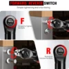 New 3/8 Inch Cordless Electric Wrench 90° Right Angle Ratchet Wrenches 12V Rechargeable Car Repair Tool with 2 Battery 7 Sockets 5