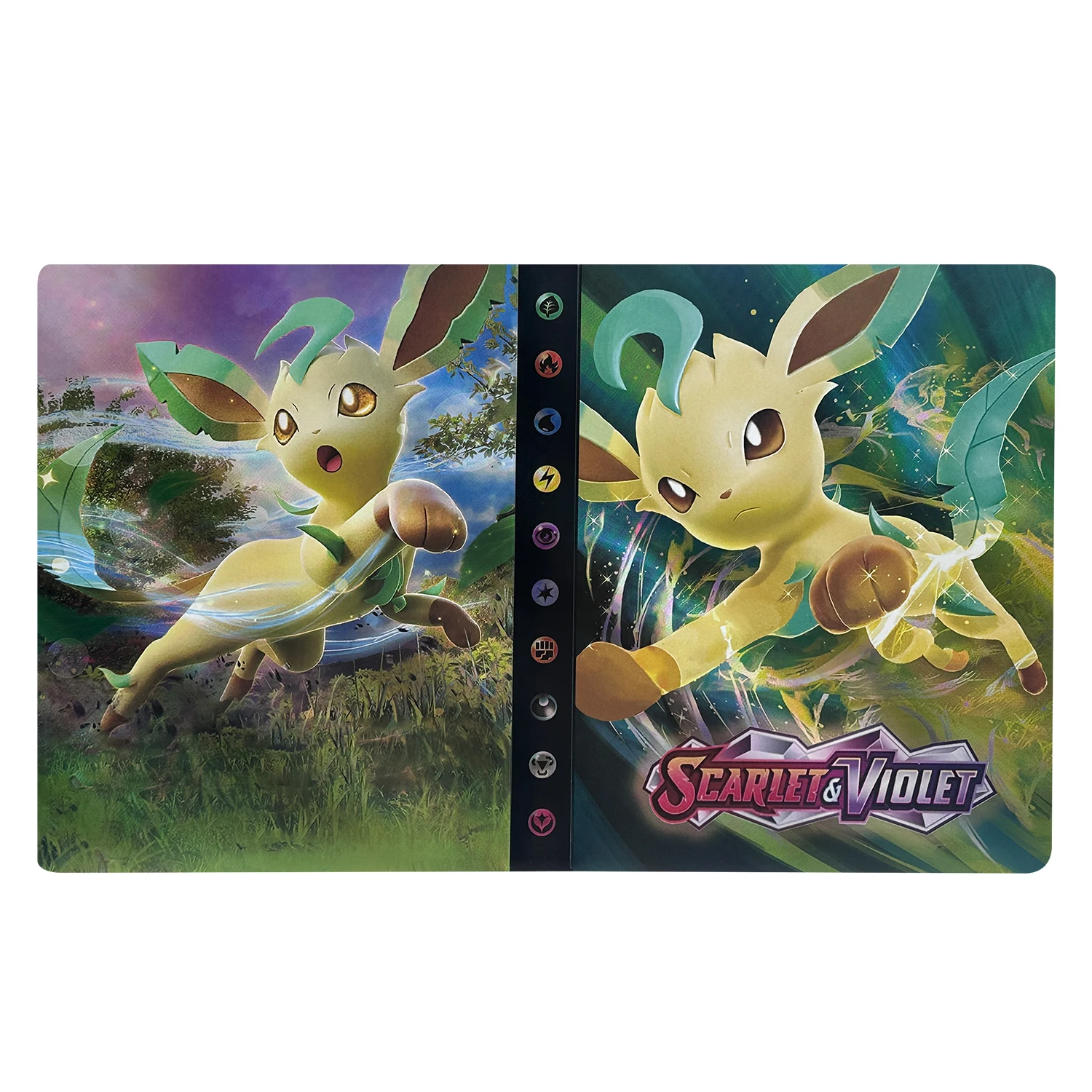 Álbum Para Cartas Pokémon Capacidade 240 Cards Pikachu Eevee em