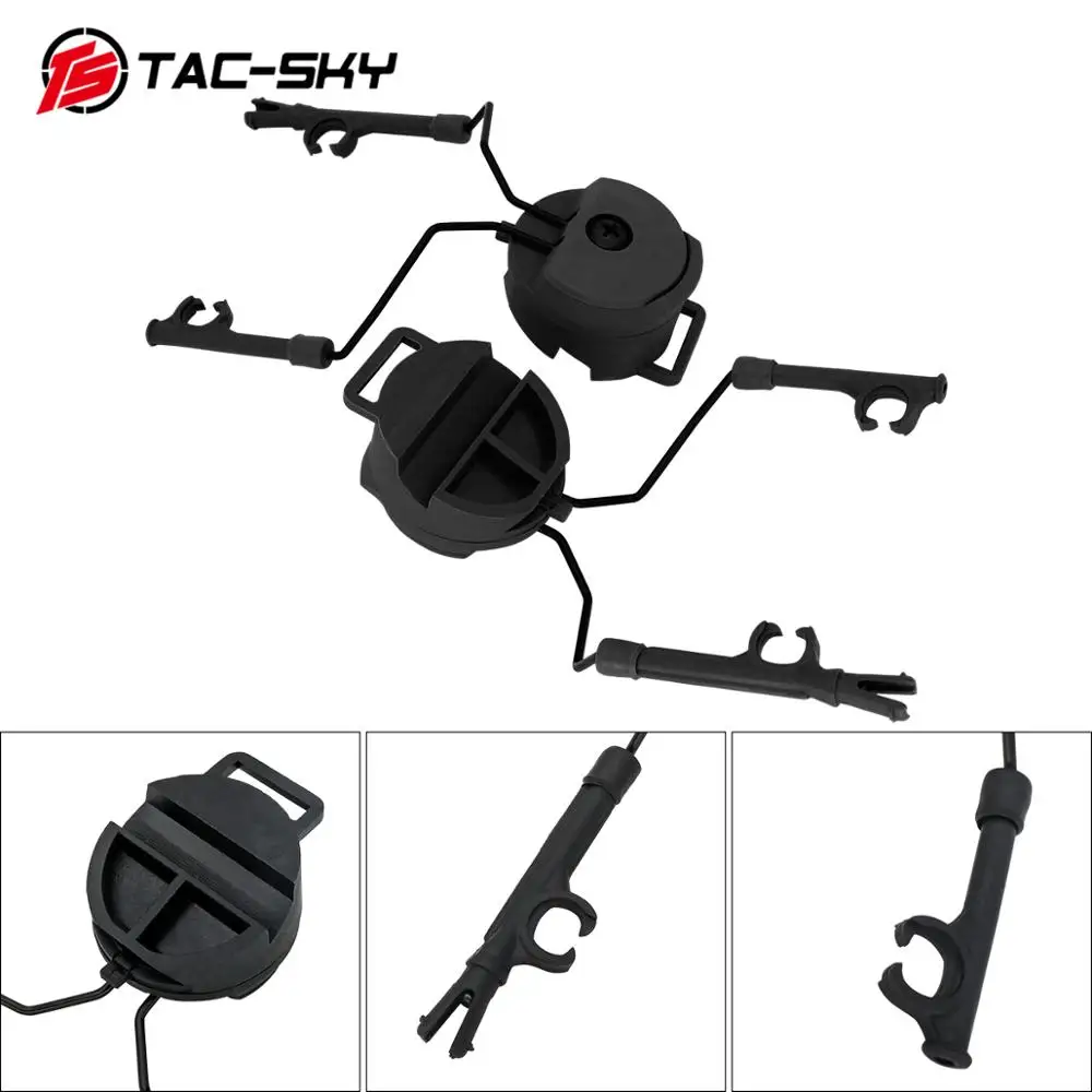 

Military Tactics helmet ARC OPS-CORE Helmet Track Adapter Tactical Headphone Bracket and Fast Action Core Helmet Rail Adapter