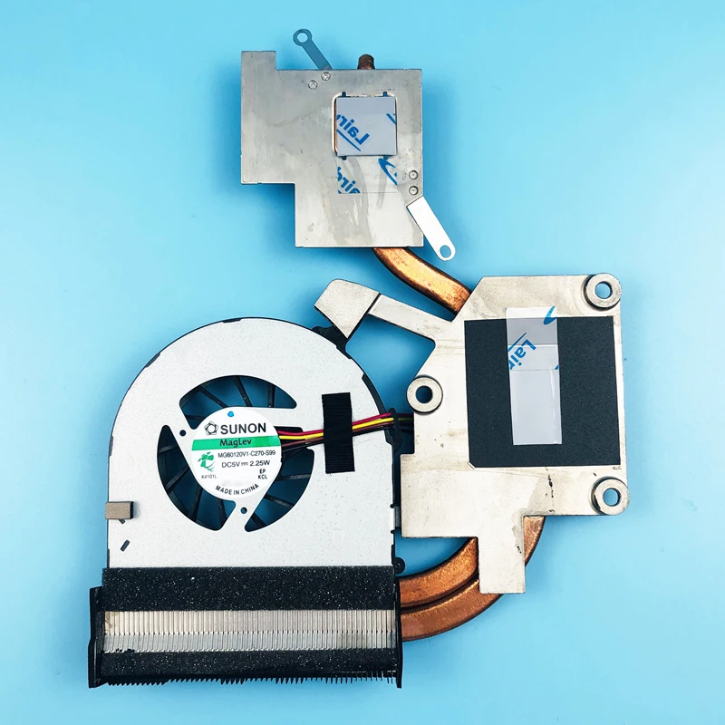 Original Cpu Cooler para Lenovo G400 G405 G500 G505 G500a G490 G410 G510 Sistema de Refrigeração do Dissipador Calor Ventilador Mg60120v1-c270-s99 Fcdc Novo - Imagem 3