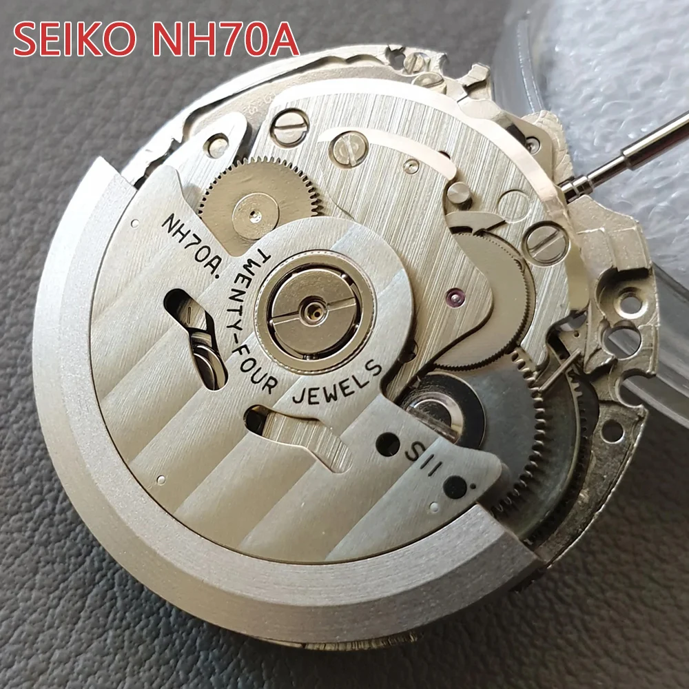 Seiko NH70A Automatic Mechanical Movement Mod Modification Replace Mechanism Jewels NH70 NH71 NH72 Series