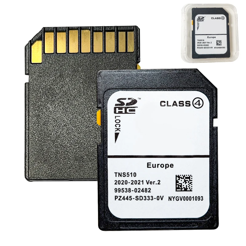 For Toyota Ver.2 TNS510 Navigation SD Card Satellite Maps-GPS SD Card UK & Europe gps map navigation sd cards