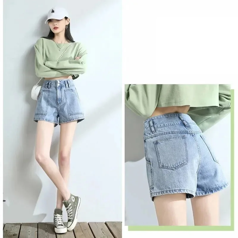 Рисунок 4 - Шорты женские джинсовые с широкими штанинами