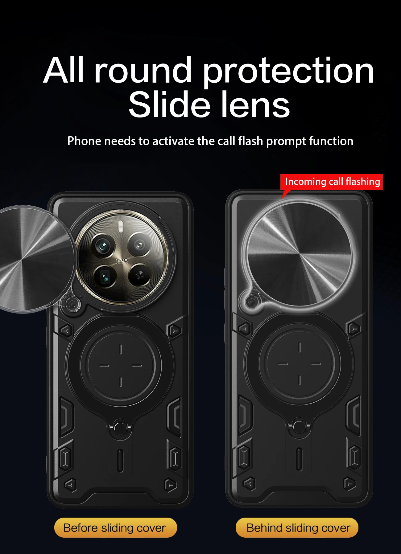 360° Rotating Ring Holder Magnetic Phone Case Protective Cover