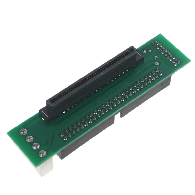 

3.5 Inch IDE Male to 2.5 Inch IDE Female SCSI Card SCA 80Pin to 50Pin Female SCSI II / III / LVD-SE Adapter