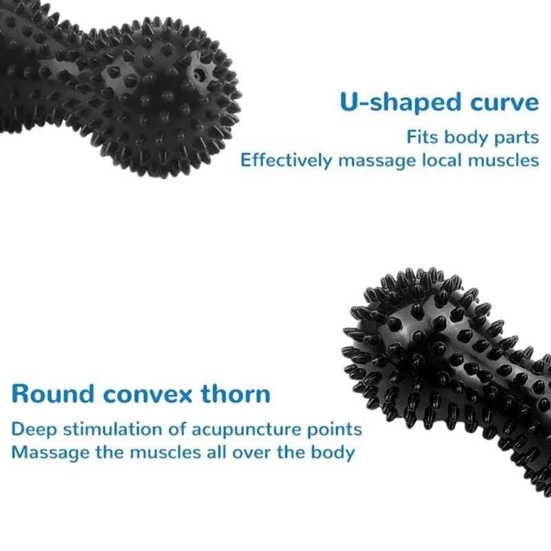 Peanut Massage Ball Pain Stress Sensory Foot Massager Plantar Fasciitis Full Body Deep Tissue Muscle Therapy Relaxation massage ball