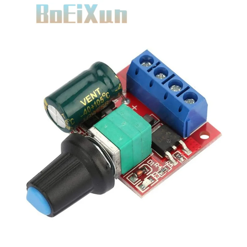 

10PCS DC Motor Speed Controller Module 5A 90W PWM 12V DC-DC 4.5V-35V Adjustable Speed Regulator Control Governor Switch 24V