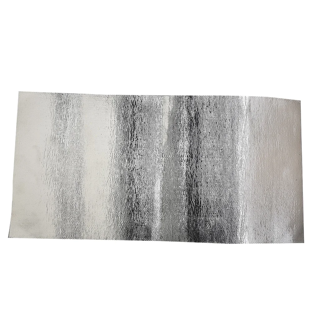 

Durable Practical Car Heat Protection Film Mat Part 1.4mm Thickness Heat Protection Silver Insulation Sound Deadener