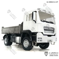 4*4 LESU 1/14 TGS RC Dumper Truck Metal Chassis Construction Tipper Model Toy With Light Sound Motor ESC TH16798 1