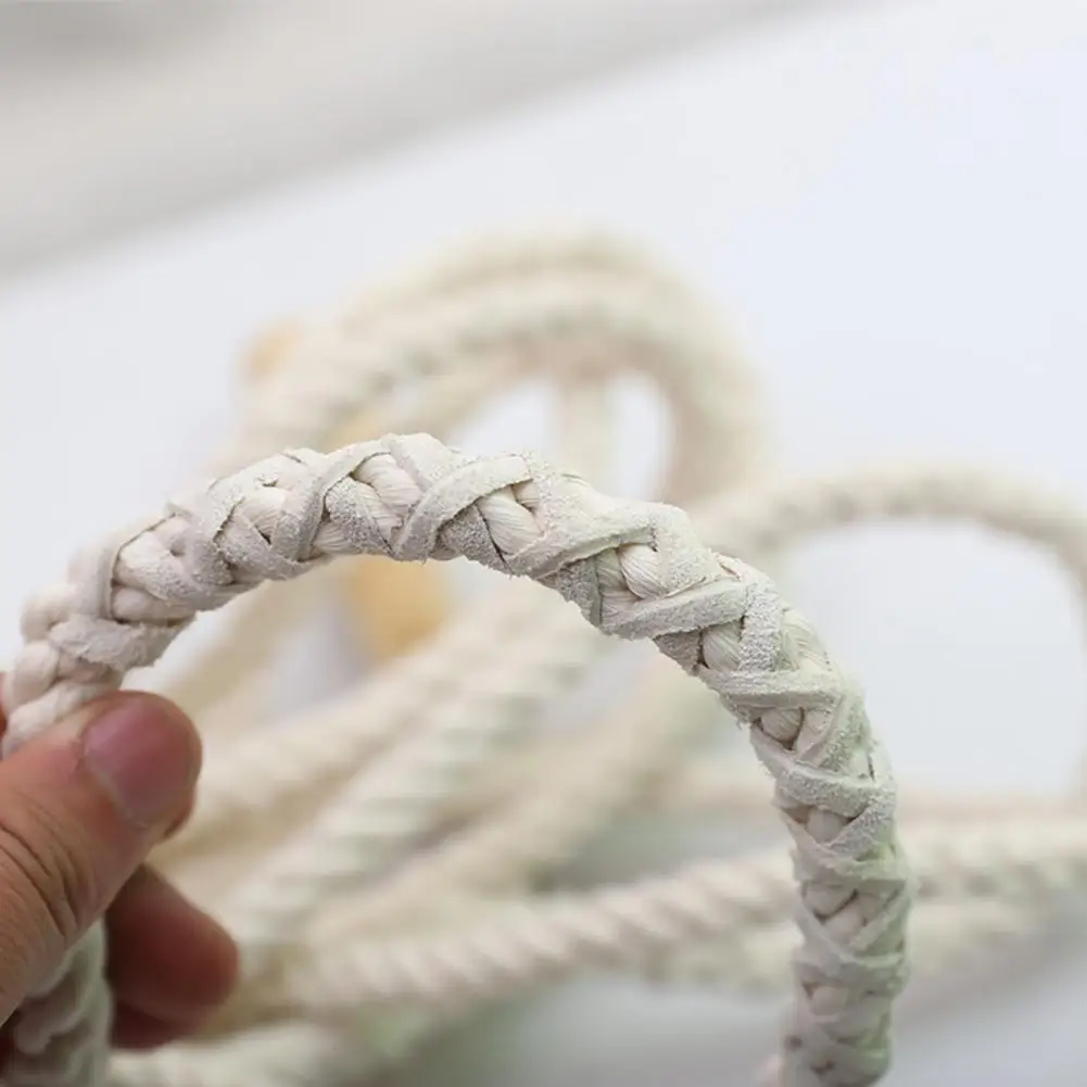 3/5/7/10m Thick Rope Electroplated Spring Group Skipping Rope Anti-slip Wooden Handles School Collective Long Jump Sports E