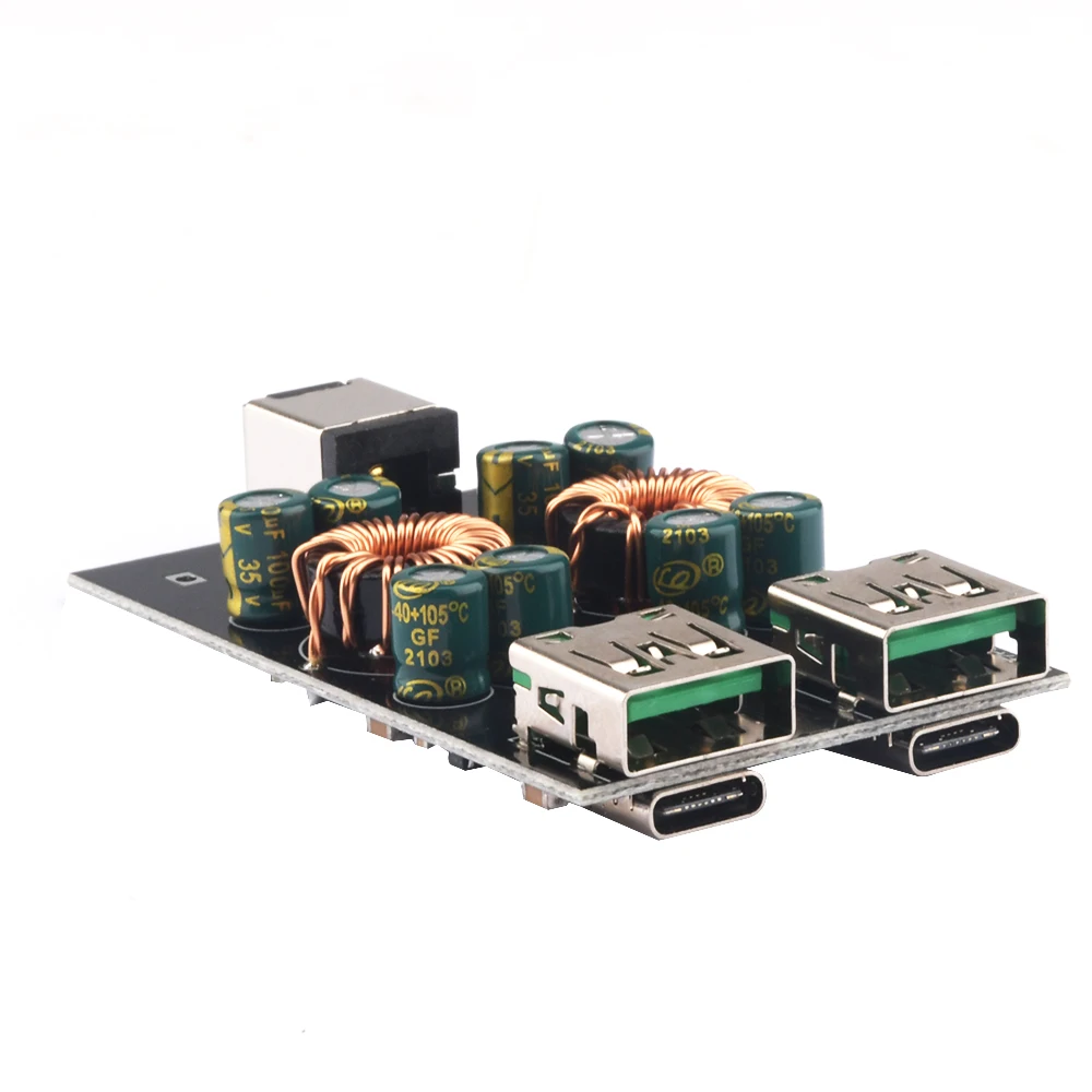 Modulo adattatore per caricabatterie rapido SW3518 per telefono cellulare a 1/2/4 canali 6-35V QC4.0 PD3.0 supporto per scheda di ricarica rapida per cellulare USB di tipo C - Image 5