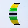 free shipping dual Line Stunt flying power Kite rainbow large soft kites for adults serf steering wheel windsurfing kevlar line 4