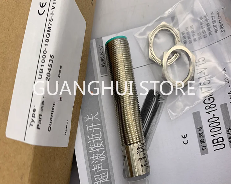 

UB1000-18GM75-I-V15 UB1000-18GM75-U-V15 Brand New Ultrasonic Sensor Spot Stock Fast Delivery